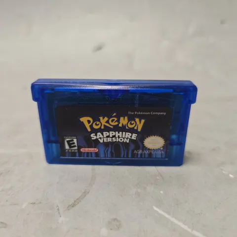 POKEMON SAPPHIRE VERSION (GAMEBOY ADVANCE) (AGB-AXPE-USA)