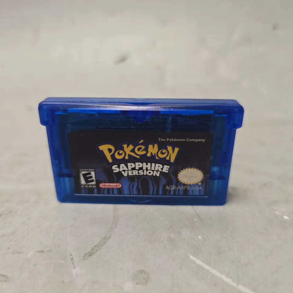 POKEMON SAPPHIRE VERSION (GAMEBOY ADVANCE) (AGB-AXPE-USA)