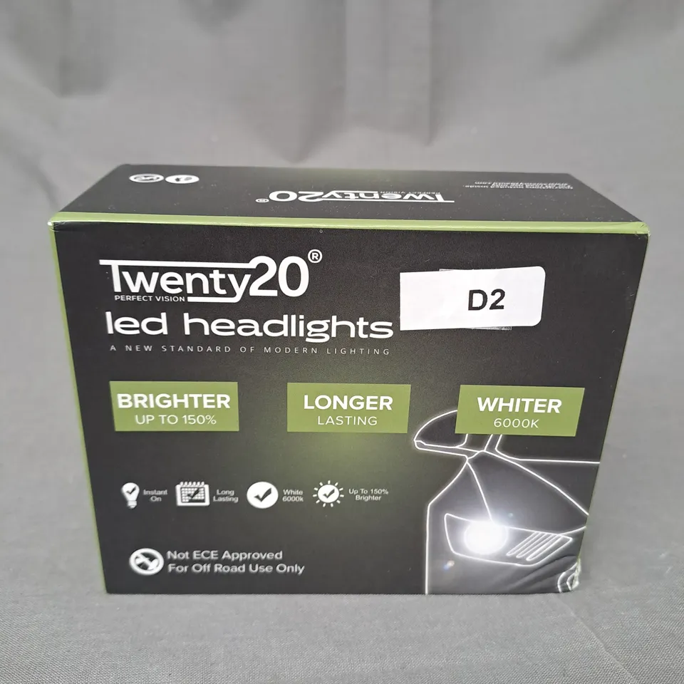 TWENTY 20 D2 LED HEADLIGHTS