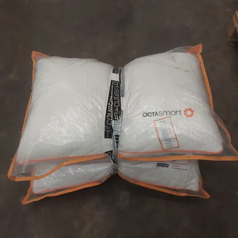 PAIR OF BAGGED DORMEO OCTASMART PILLOWS
