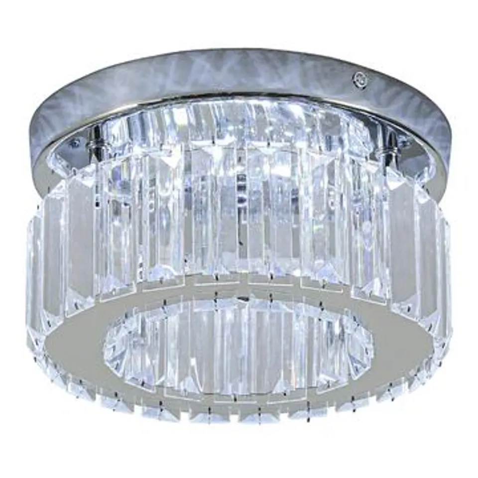 BOXED LIGHTSIN MODERN ROUND CRYSTAL CEILING LIGHT