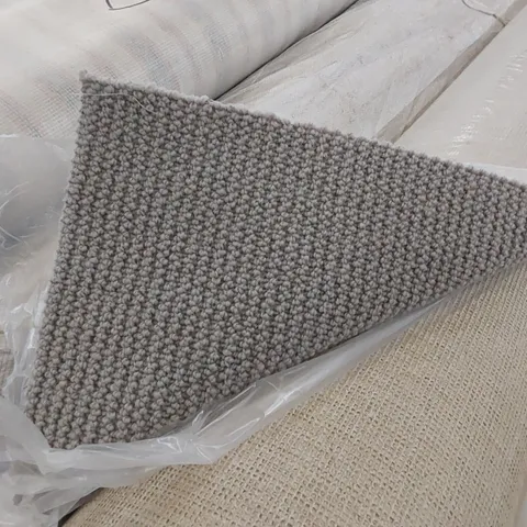 ROLL OF QUALITY MALABAR TWO FOLD COMAR HUSK CARPET // SIZE: APPROXIMATELY 4 X 4.4m