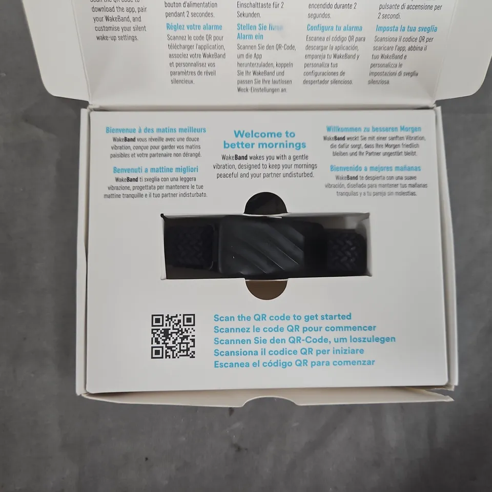 HOMEDICS YOUR SILENT ALARM WAKEBAND – VIBRATING WAKE-UP WRISTBAND (BOXED)