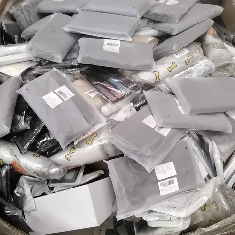 PALLET OF PHONE CASES, CURTAINS, SHOES, DOG BEDS & HOME GOODS ETC