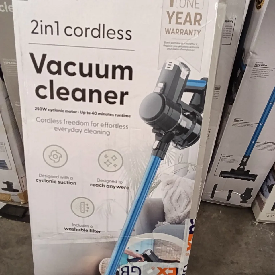 BOXED KEPLIN 2IN1 CORDLESS VACUUM CLEANER 