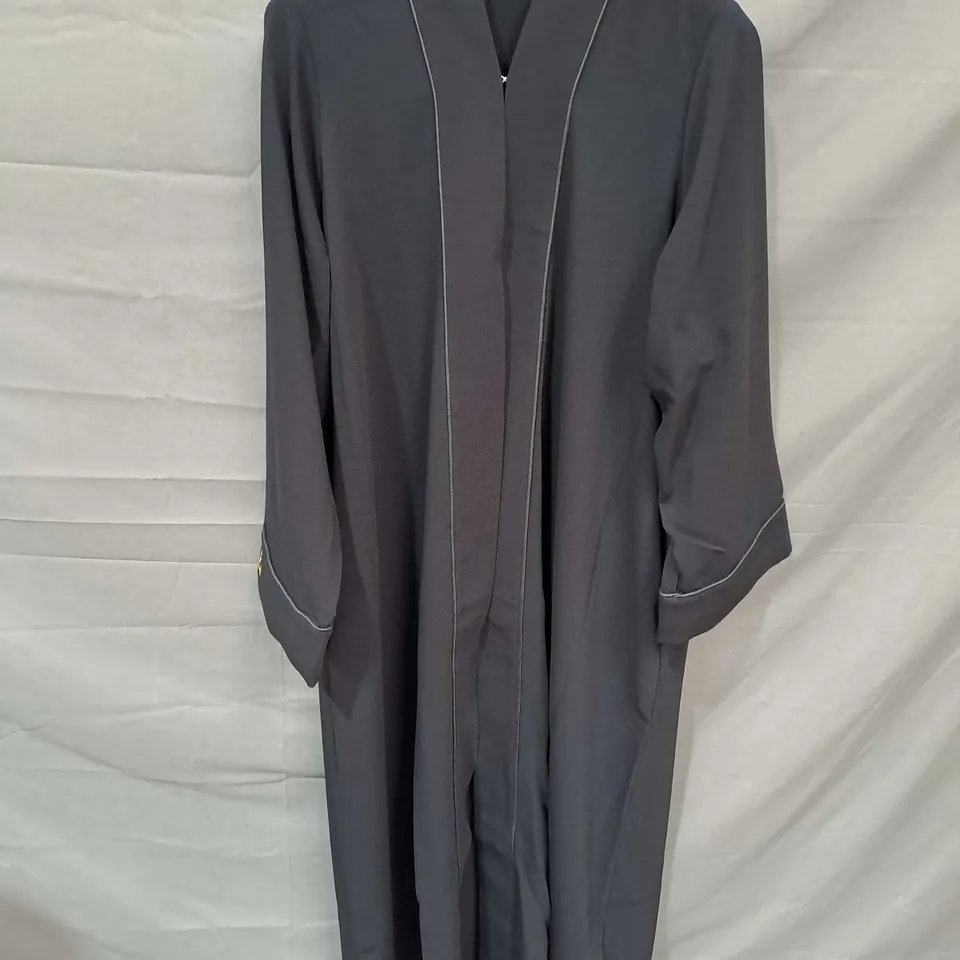 BOXED ABAYA BY FASSI ROBE IN BLACK SIZE S