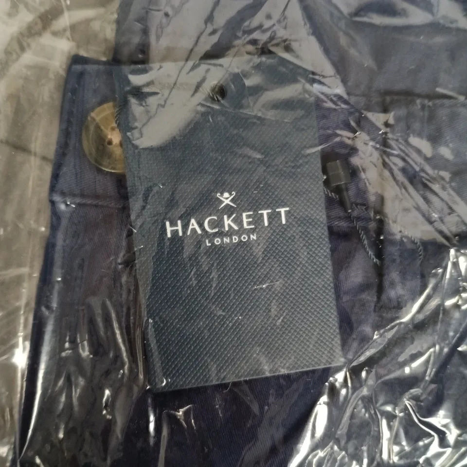 BAGGED HACKETT LONDON CLASSIC CHINO TROUSERS – NAVY INK BLUE, KIDS’ 15/16YRS