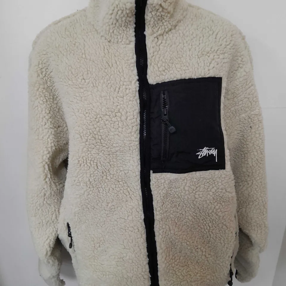 STUSSY BENT CROWN KNIT SWEATER - SIZE UNSPECIFIED