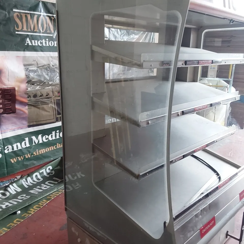BKI HOT FOOD SELF SERVE UNIT WITH REAR DOORS MHC4