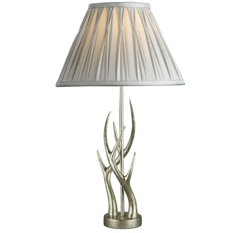 LAURA ASHLEY MULROY (ANTLER) CHROME BASE LAMP