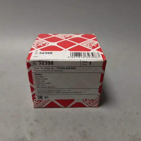 FEBI BLISTEIN OIL FILTER FOR NISSAN