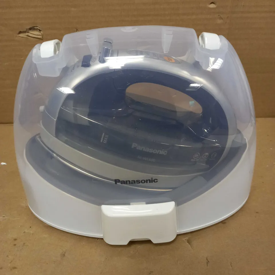 PANASONIC CORDLESS, PORTABLE 1500W CONTOURED MULTI-DIRECTIONAL STEAM/DRY IRON