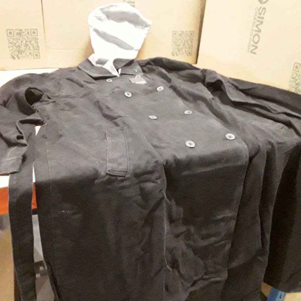 BOXED BRAND NEW JDWILLIAMS DENIM HOODED TRENCH SIZE 14 BLACK COLOUR APPROXIMATELY 5 PIECES 