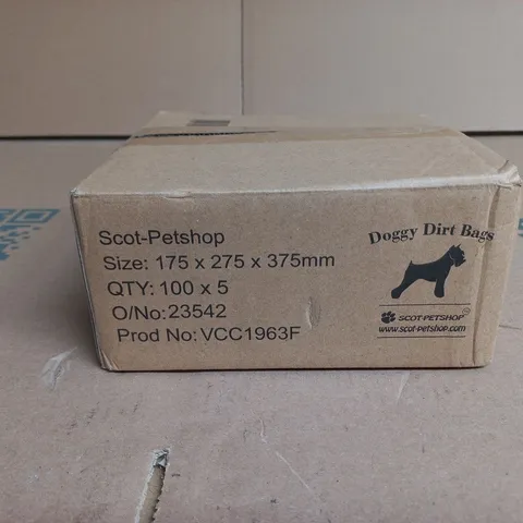 SCOT PETSHOP APPROXIMATELY 100 DOGGY DIRT BAGS BOXED