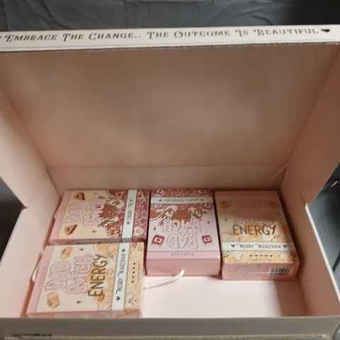 LOT OF 4 PLOUISE BAD BITCH ENERGY LIP OIL AND CONDITIONER SETS