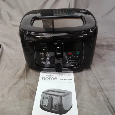 MORRISONS HOME DEEP FAT FRYER 2.5L