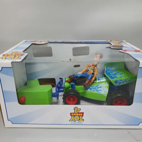 DISNEY PIXAR TOY STORY 4 RC TURBO BUGGY WOODY