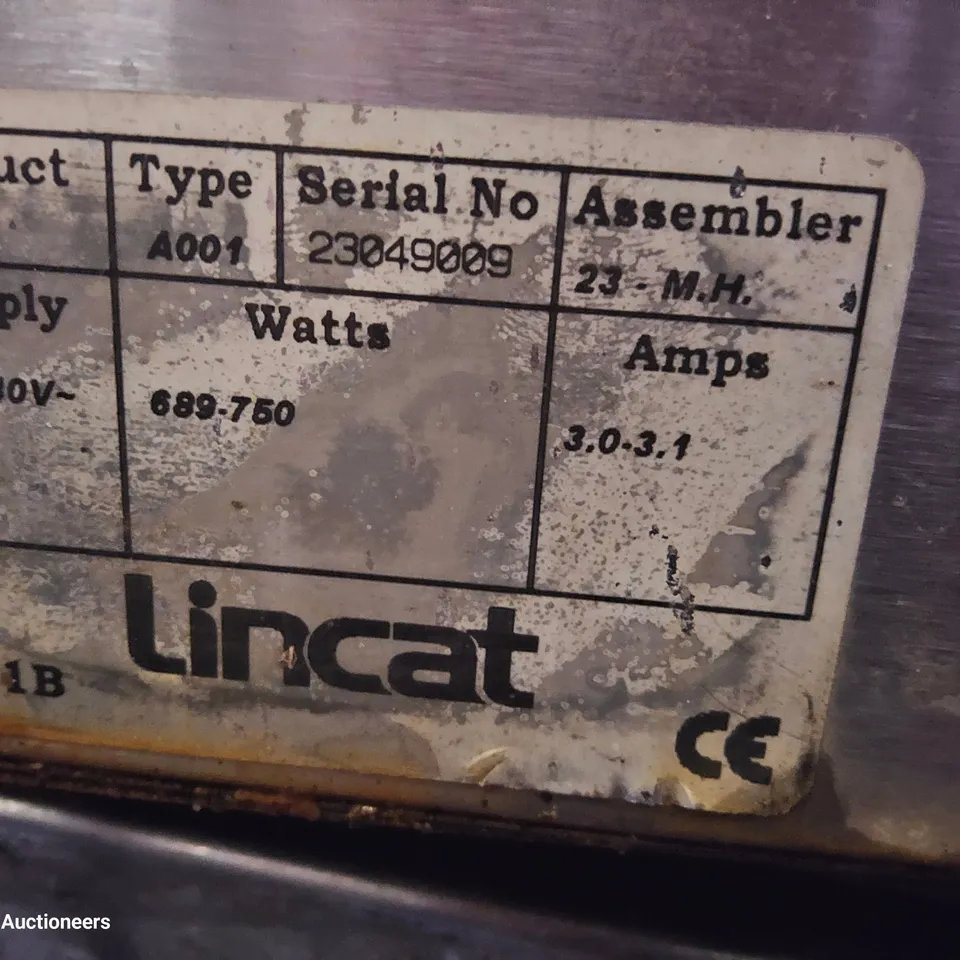 LINCAT COUNTER TOP HEATER PIE CABINET