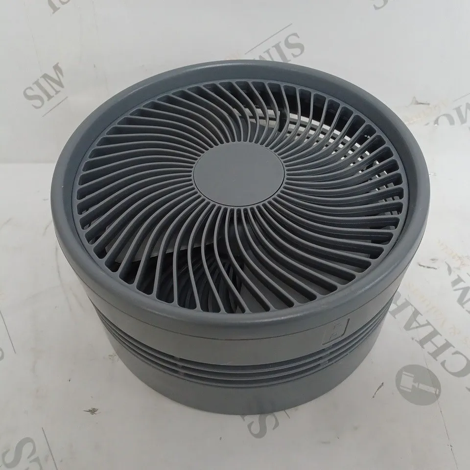 BELL & HOWELL ADJUSTABLE FOLDING FAN - GREY