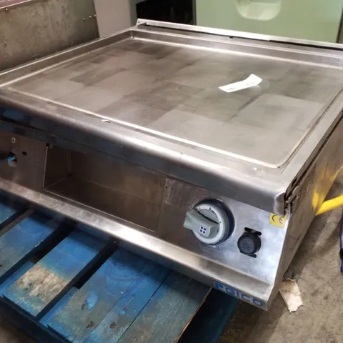 GICO COMMERCIAL ELECTRIC STAINLESS STEEL GRIDDLE/GRILL WITH LID