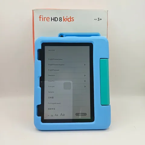 BOXED AMAZON FIRE HD8 KIDS PEPPA PINK EDITION TABLET - 3GB RAM 32GB ROM