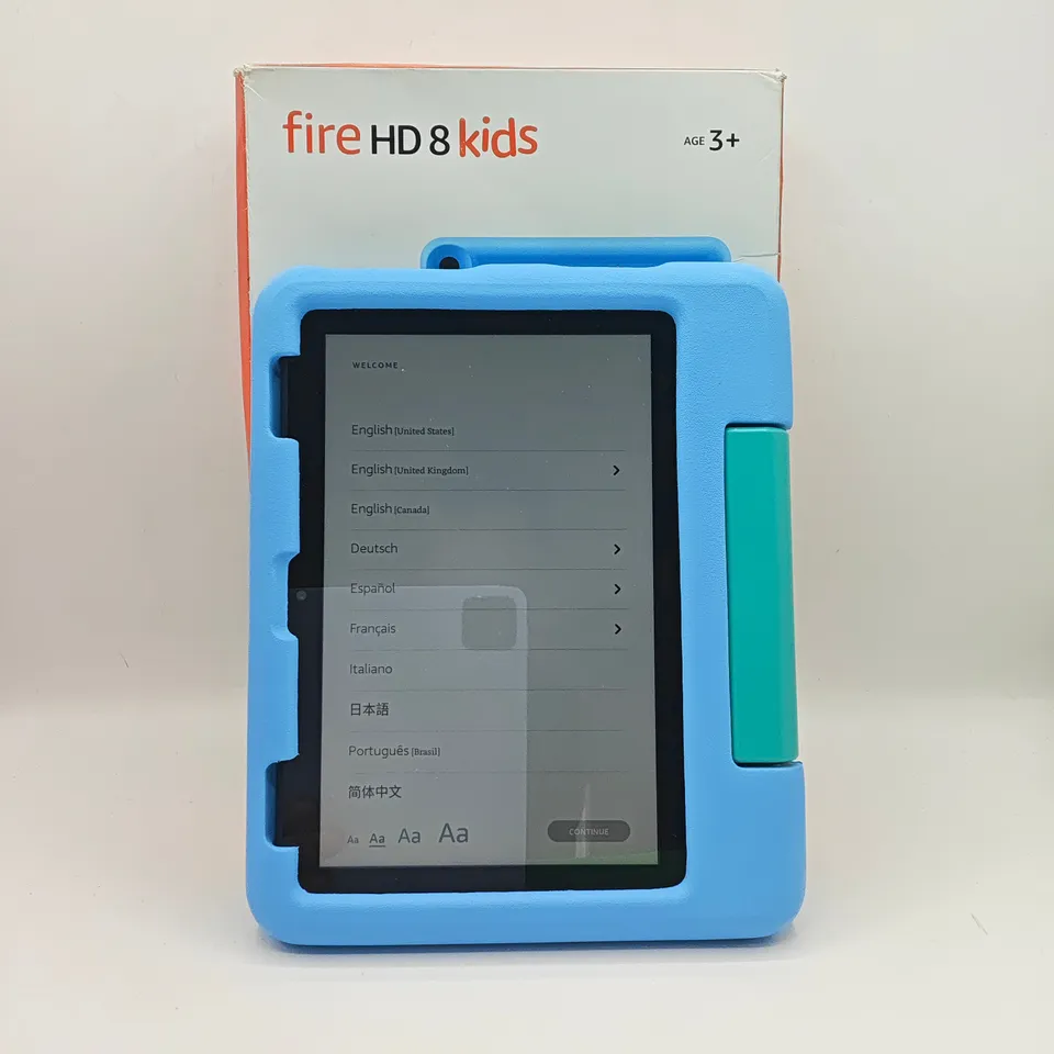 BOXED AMAZON FIRE HD8 KIDS PEPPA PINK EDITION TABLET - 3GB RAM 32GB ROM