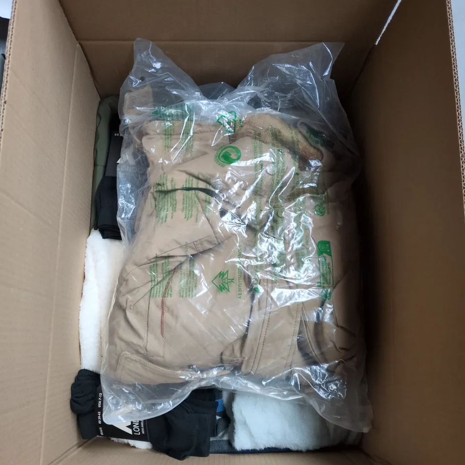 APPROXIMATELY 20 ASSORTED CLOTHING AND FASHION PRODUCTS IN VARIOUS STYLES AND SIZES - COLLECTION ONLY