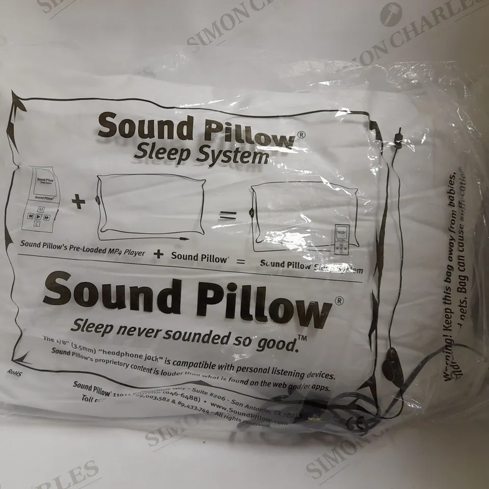 SOUND PILLOW SLEEP SYSTEM 