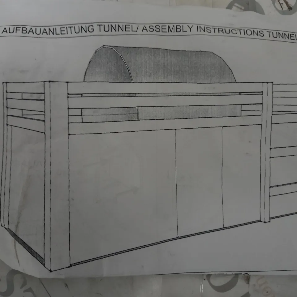 BOXED WRIGGLEBOX HORSES BUNK BED TUNNEL 