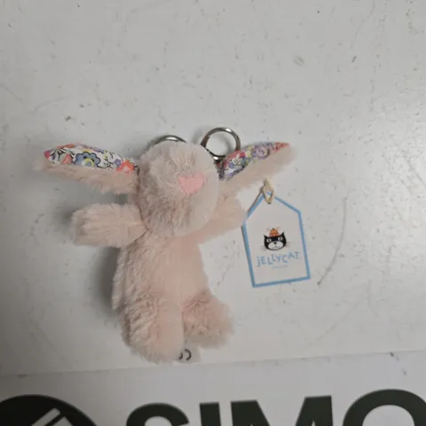JELLYCAT PLUSH BUNNY KEYCHAIN