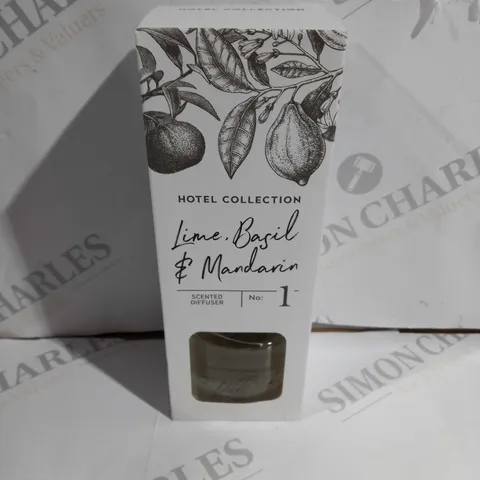 HOTEL COLLECTION, LIME, BASIL AND MANDARIN SCENTED DIFFUSER 