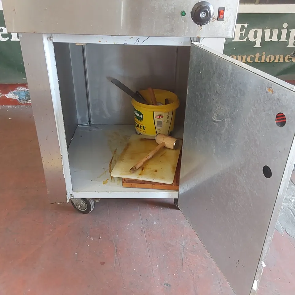 STAINLESS STEEL WYN-640 COMMERCIAL CHIP SCUTTLE