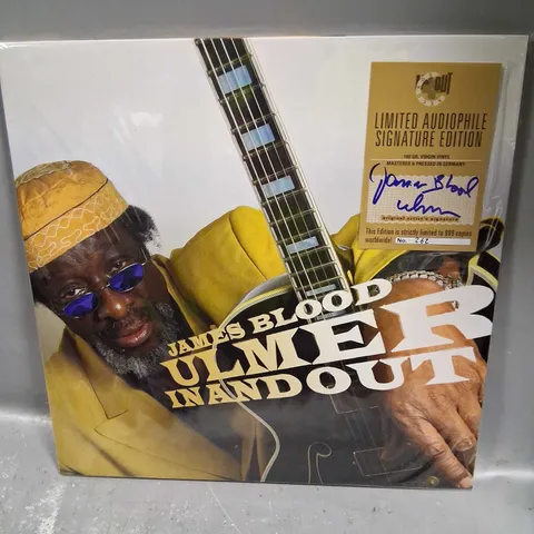 JAMES BLOOD ULMER IN AND OUT LIMITED EDITION AUDIOPHILE SIGNATURE EDITION 