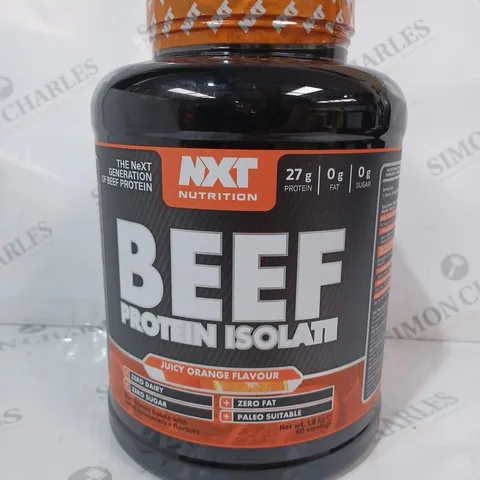 NXT NUTRITION BEEF PROTEIN ISOLATE - JUICY ORANGE FLAVOUR