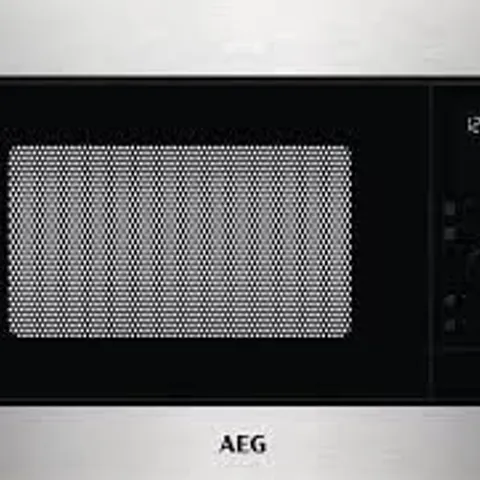 AEG MSE2527DM 6000 BUILT IN MICROWAVE WITH GRILL IN STAINLESS STEEL
