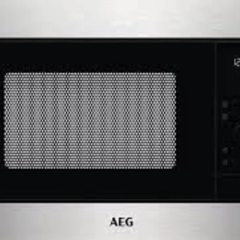 AEG MSE2527DM 6000 BUILT IN MICROWAVE WITH GRILL IN STAINLESS STEEL