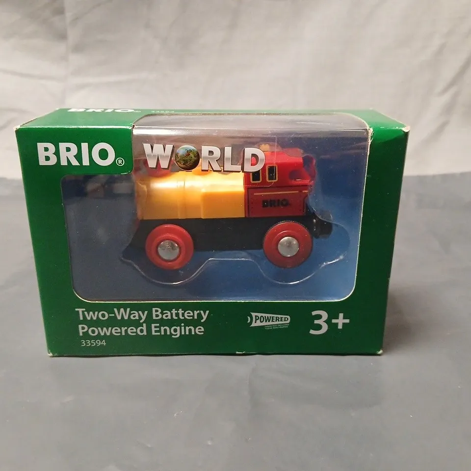 BRIO WORLD TWO-WAY BATTERY POWERED ENGINE – BOXED