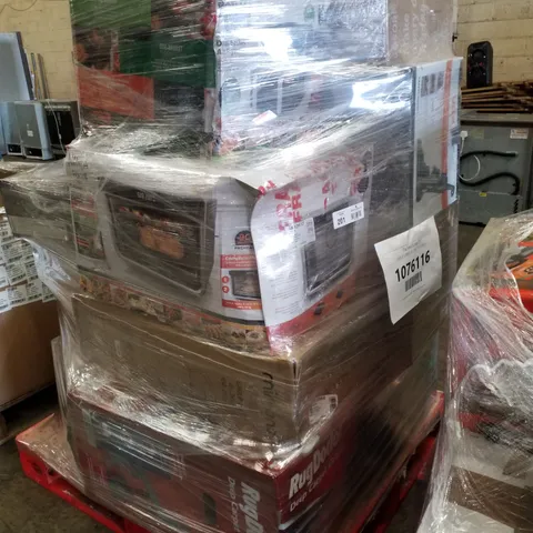 PALLET OF APPROXIMATELY 16 UNPROCESSED RAW RETURN HOUSEHOLD AND ELECTRICAL GOODS TO INCLUDE;