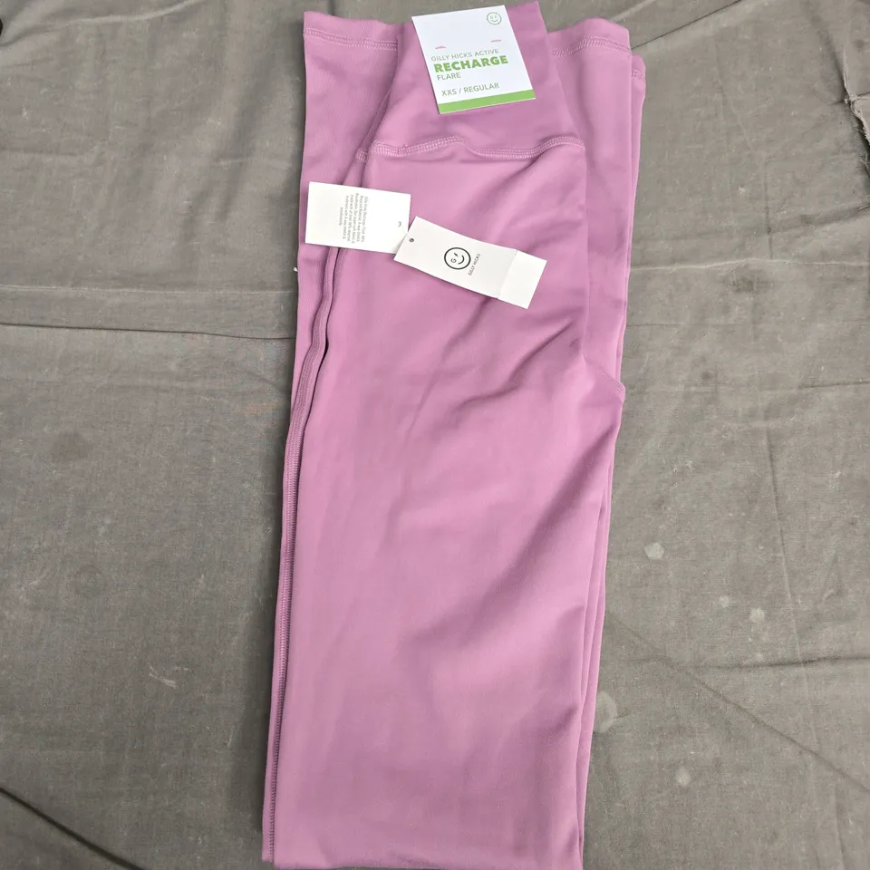 GILLY HICKS RECHARGE FLARE LEGGINGS – UK XXS (XXS/REGULAR), MADE IN JORDAN