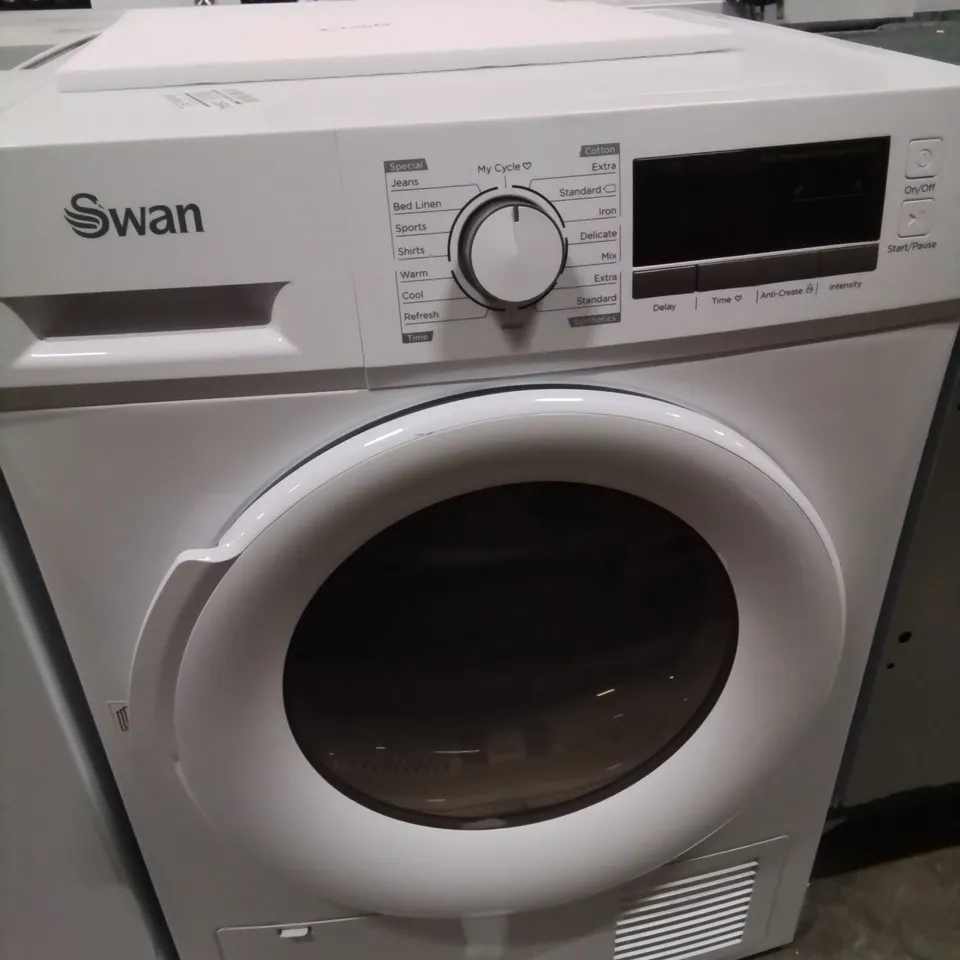 SWAN STC75110W 8KG LOAD CONDENSER TUMBLE DRYER