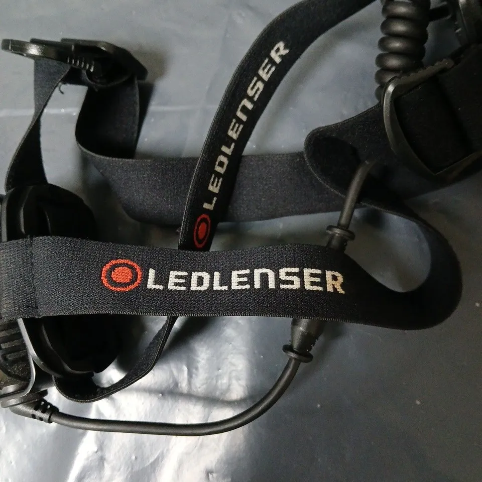 LEDLENSER RECHARGEABLE HEAD TORCH. UNBOXED