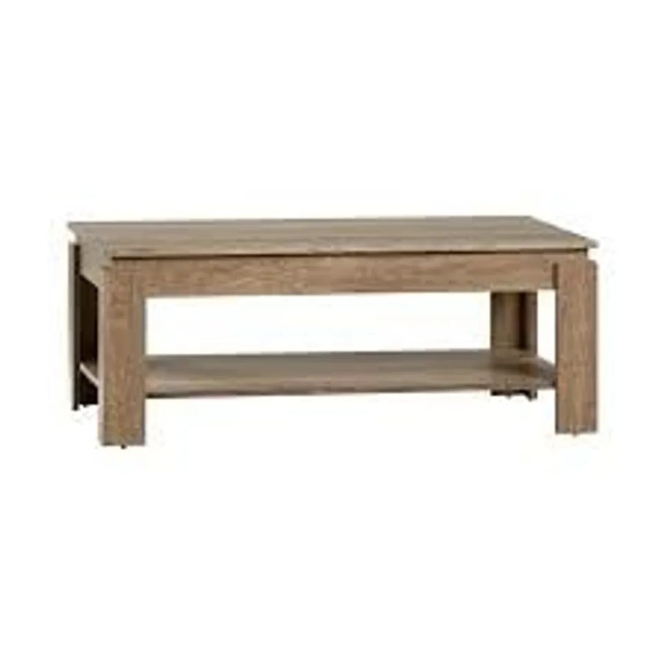 BOXED ALLRED COFFEE TABLE - OAK (1 BOX)