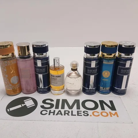 APPROXIMATELY 10 ASSORTED UNBOXED FRAGRANCES