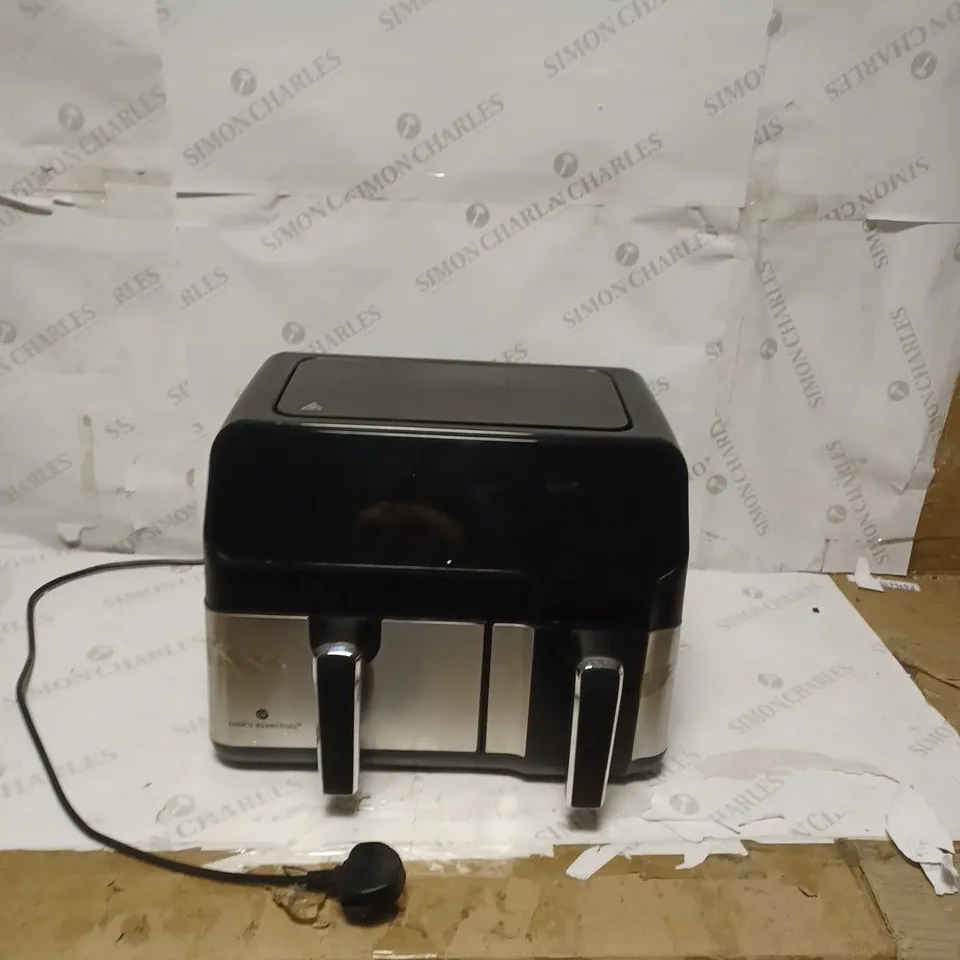 COOK'S ESSENTIALS 7.7L DUAL AIR FRYER