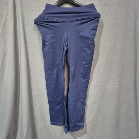 FABLETICS NAVY BLUE FLARE LEGGINGS, WOMEN'S, SIZE M