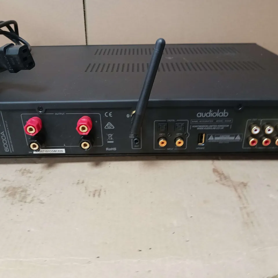 BOXED AUDIO LAB 6000A INTEGRATED AMPLIFIER - BLACK