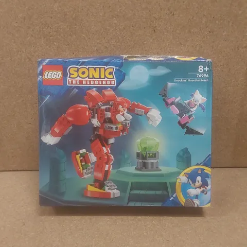 BOXED LEGO 76996 SONIC THE HEDGEHOG KNUCKLES GUARDIAN MECH