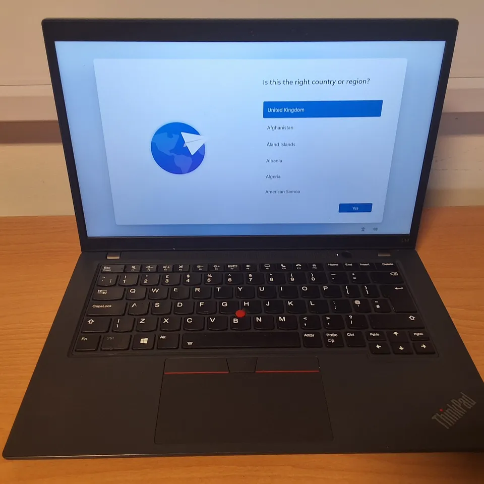 UNBOXED LENOVO THINKPAD L14 GEN 3 LAPTOP