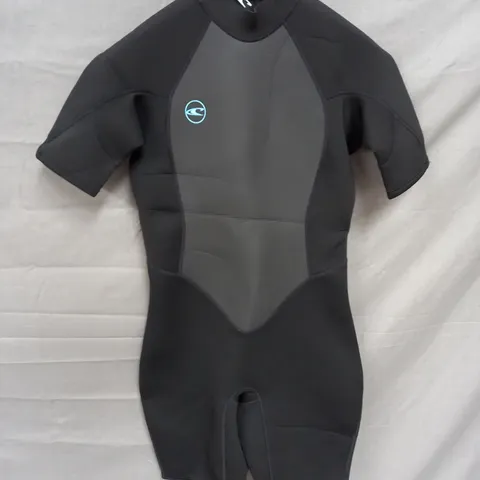 O'NEILL REACTOR-2 2MM BACK ZIP WETSUIT IN BLACK SIZE 14