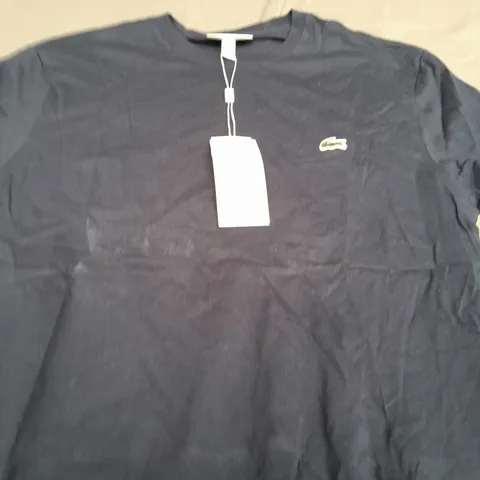 LACOSTE NAVY T-SHIRT - US SMALL